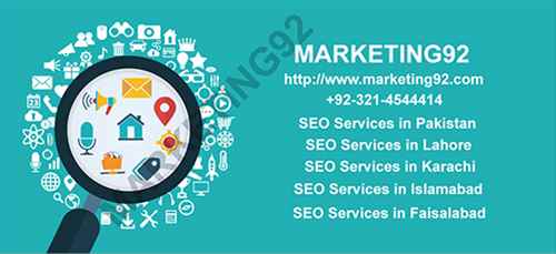 Top Quality SEO Service in Pakistan by Marketing92